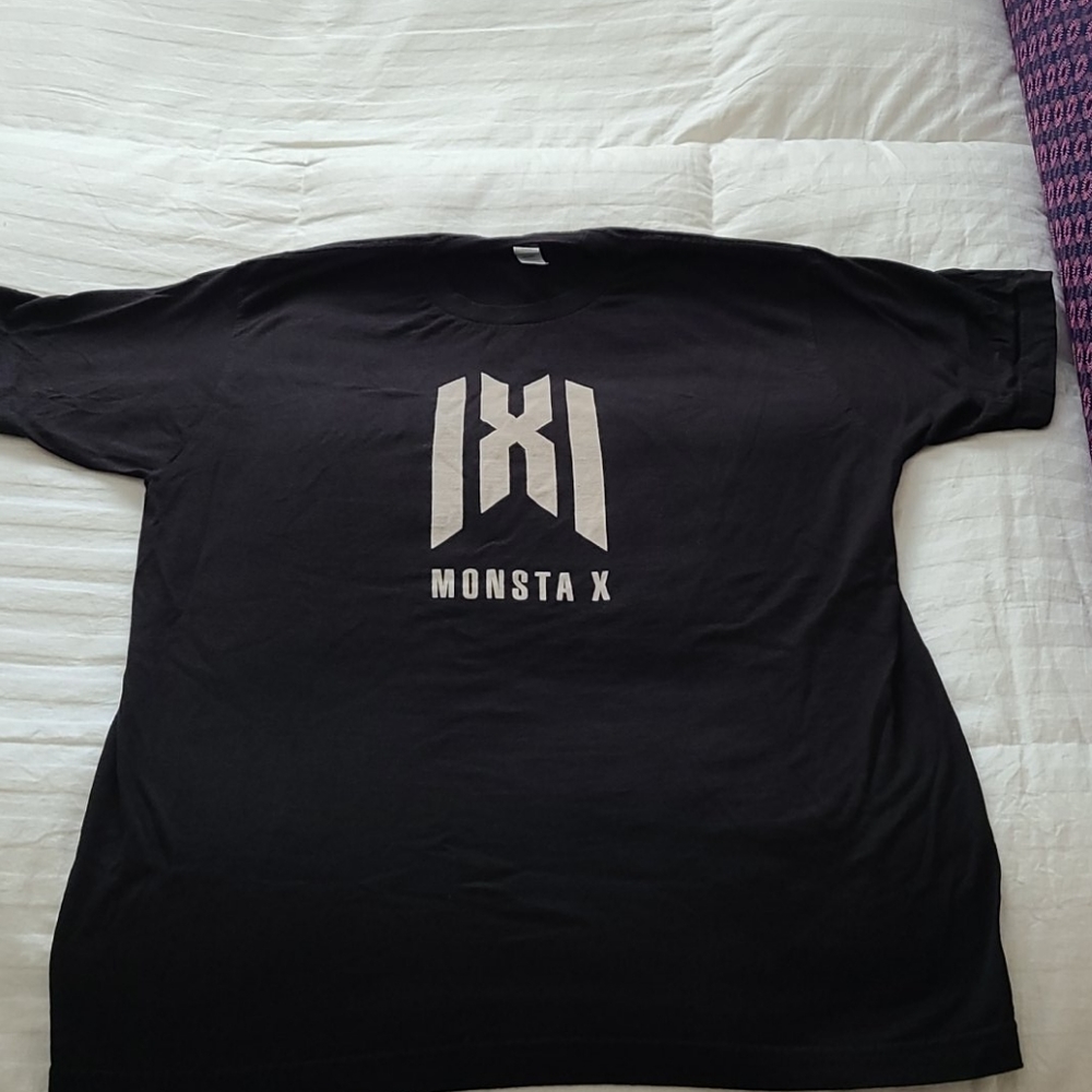 Black Large Monsta X Kpop shirt